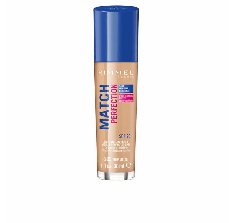 Rimmel London Foundation Match Perfection Foundation 203 30ml von Rimmel London