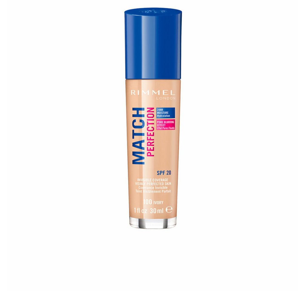 Rimmel London Foundation Match Perfection Foundation Spf20 100 Ivory 30ml Rimmel London Foundation Match Perfection Foundation Spf20 100 Ivory 30ml von Rimmel London