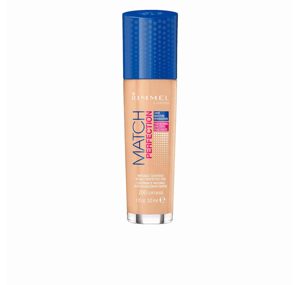 Rimmel London Foundation Rimmel Match Perfection Foundation Spf20 200 Soft Beige Rimmel London Foundation Rimmel Match Perfection Foundation Spf20 200 Soft Beige von Rimmel London