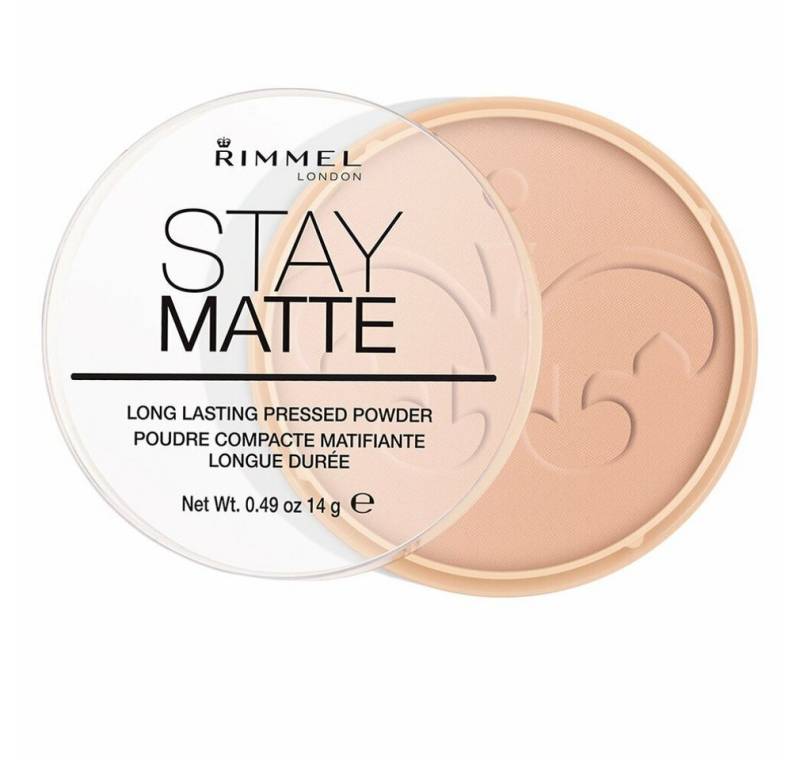 Rimmel London Foundation Rimmel Stay Matte Pressed Powder 005 Silky Beige von Rimmel London