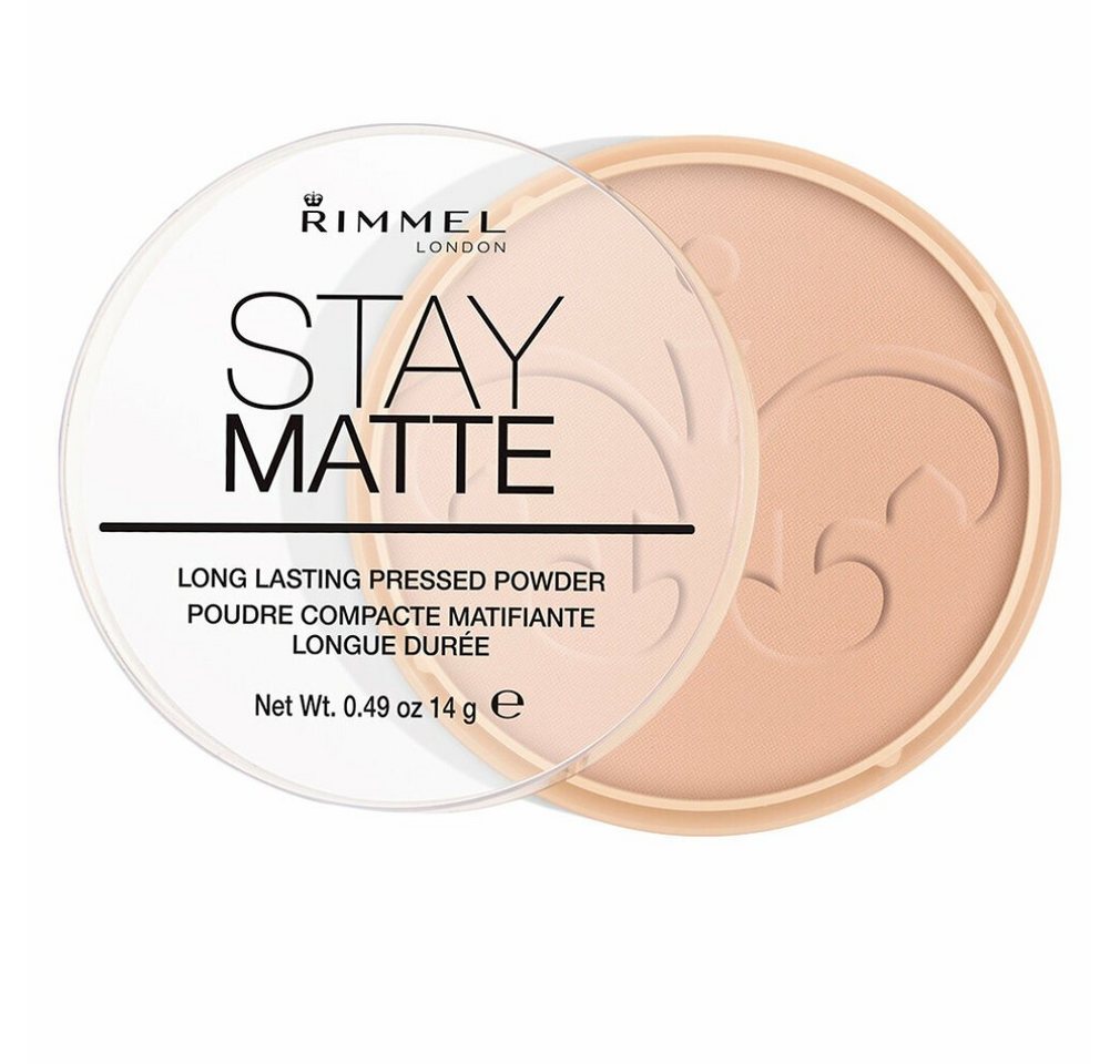 Rimmel London Foundation Rimmel Stay Matte Pressed Powder 005 Silky Beige von Rimmel London