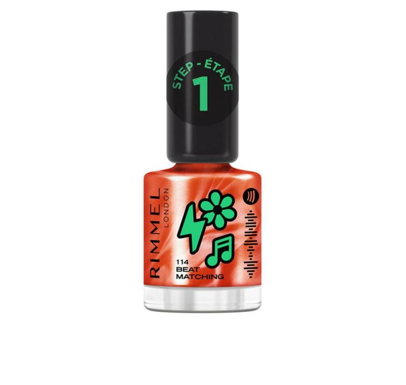 Rimmel London Gel-Nagellack SUPER GEL Nagellack #114 -Beatmatching 12 ml von Rimmel London