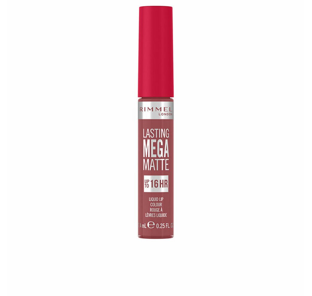 Rimmel London Lipgloss Lasting Mega Matte Liquid Lip Colour 210-Rose y Shine 7,4ml von Rimmel London