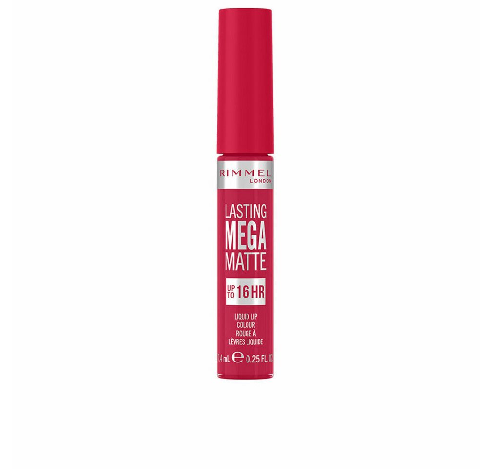Rimmel London Lipgloss Lasting Mega Matte Liquid Lip Colour 910-Fuchsia Flush 7,4ml Rimmel London Lipgloss Lasting Mega Matte Liquid Lip Colour 910-Fuchsia Flush 7,4ml von Rimmel London