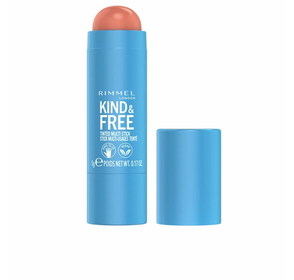 Rimmel London Lippenpflegemittel Kind y Free Tinted Multi Stick 002-Peachy Cheeks 5g von Rimmel London