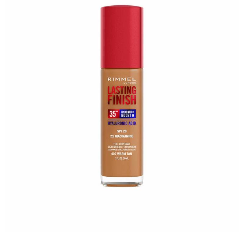 Rimmel London Make-up Lasting Finish Hydration Boost Spf20 407-Warm Tan 30ml Rimmel London Make-up Lasting Finish Hydration Boost Spf20 407-Warm Tan 30ml von Rimmel London