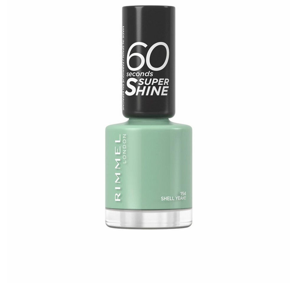 Rimmel London Nagellack 60 Seconds Super Shine 154-Shell Yeah!! 8ml von Rimmel London