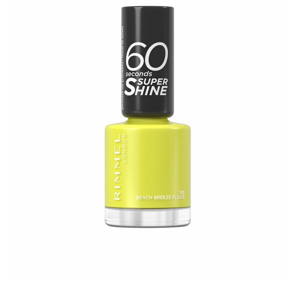 Rimmel London Nagellack 60 Seconds Super Shine 155-Beach Breeze Please 8ml von Rimmel London