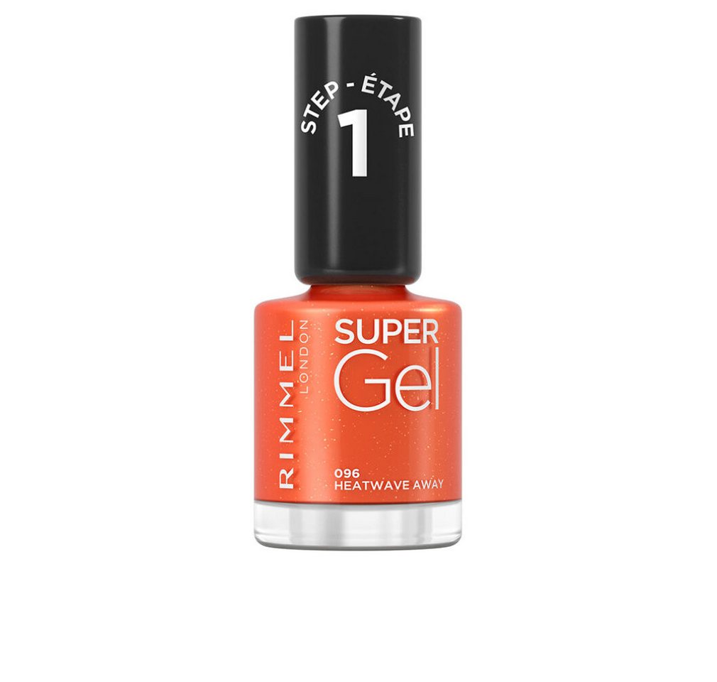 Rimmel London Nagellack Super Gel Nail Polish 96-Heatwave Away 12ml von Rimmel London