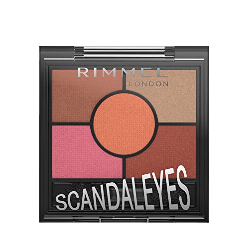 Rimmel London Scandaleyes 5 Pan Eyeshadow Palette - 004 Burgundy Pink von Rimmel London