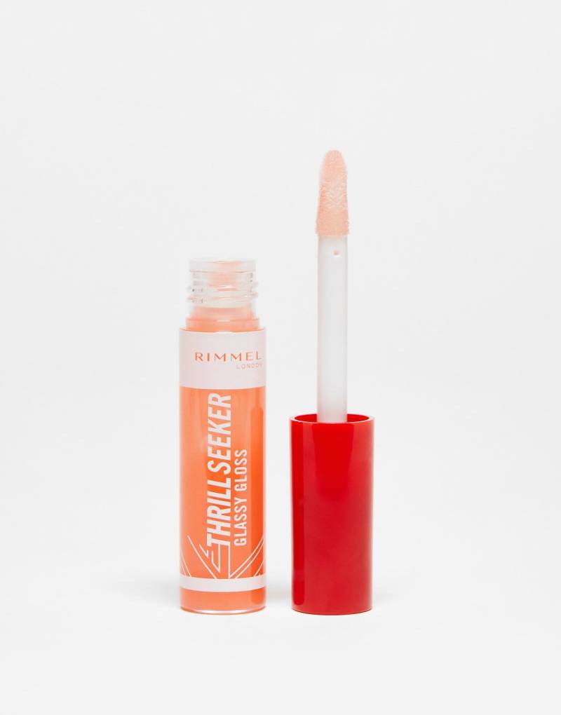 Rimmel London - Thrill Seeker Glassy Gloss - Lipgloss - 250 Peachy Vibes-Orange von Rimmel London