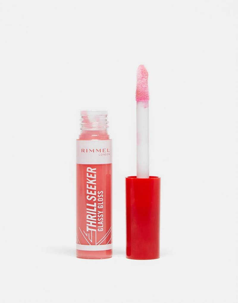 Rimmel London - Thrill Seeker Glassy Gloss - Lipgloss - 500 Pine to the Apple-Rosa von Rimmel London
