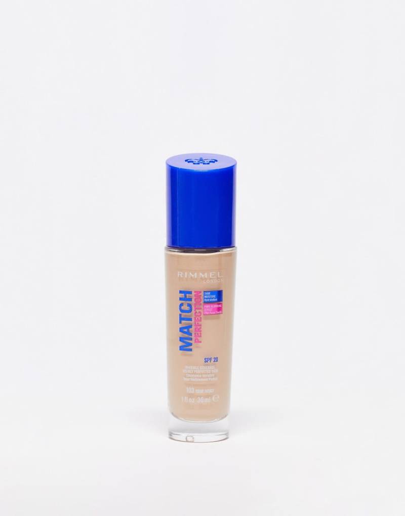 Rimmel - Match Perfection - Flüssige Foundation-Bunt von Rimmel London