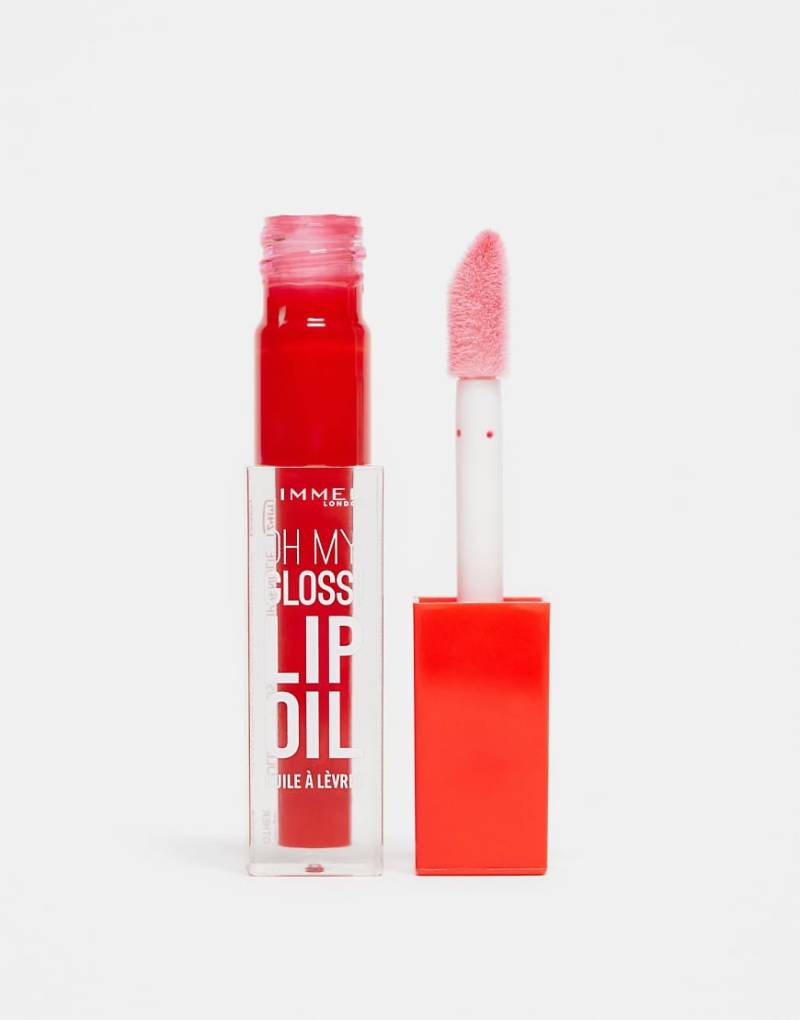 Rimmel - Oh My Gloss! Lippenöl - 004 Vivid Red-Rot von Rimmel London