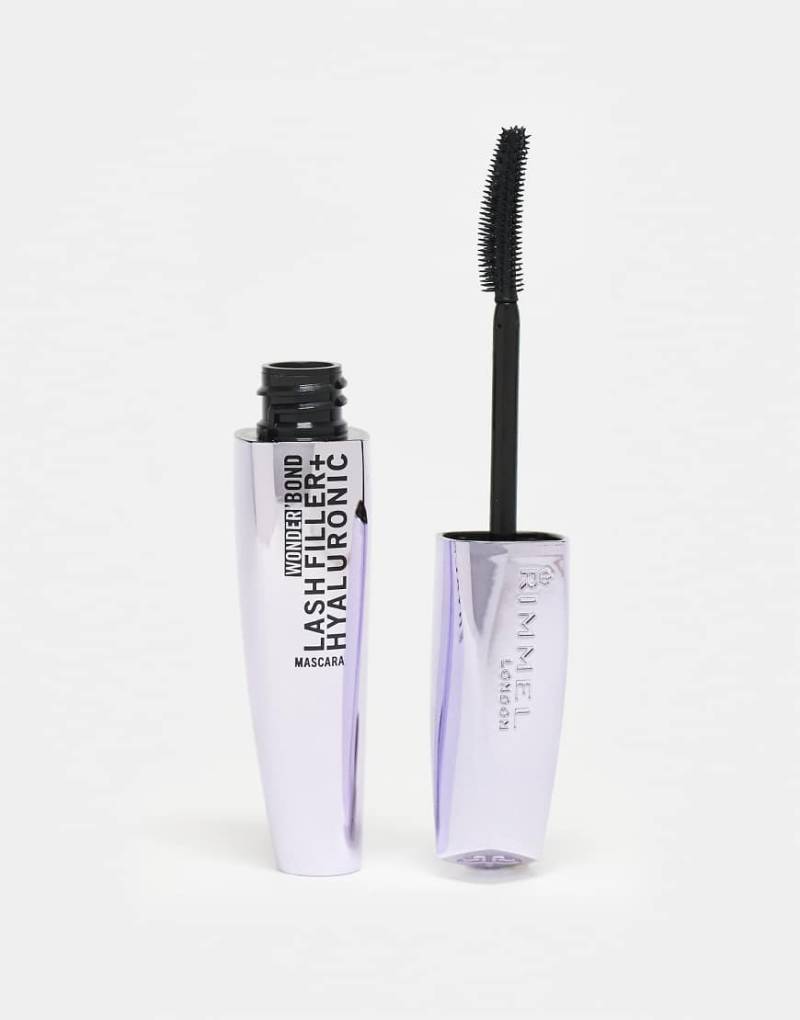 Rimmel - Wonder'Bonds Lash Filler+Hyaluron - Wimperntusche im Farbton 001 Black-Schwarz von Rimmel London