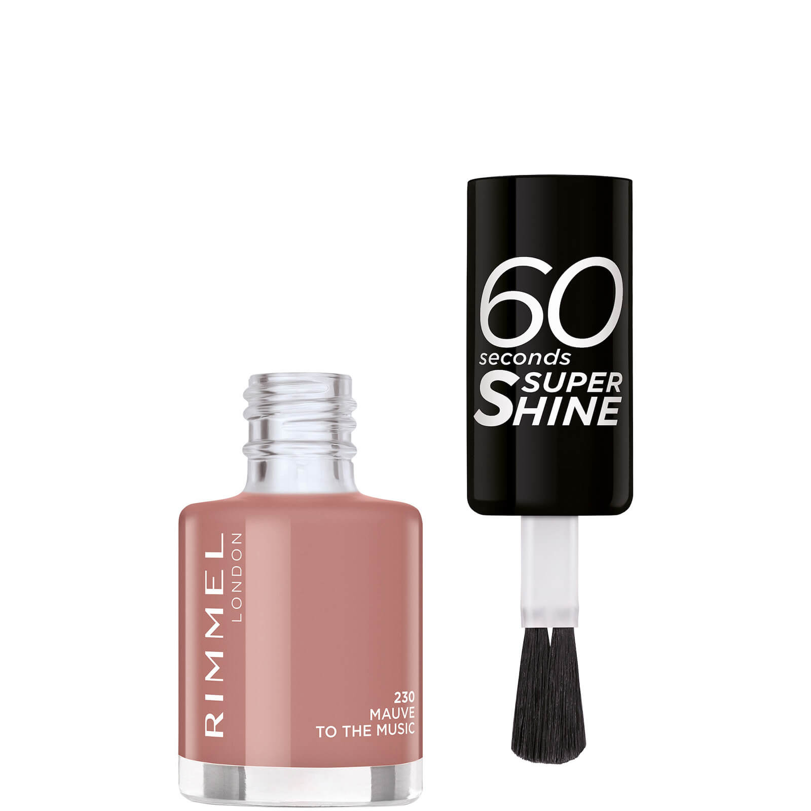 Rimmel 60 Seconds Nail Polish 8ml (Various Shades) - Mauve to the Music von Rimmel