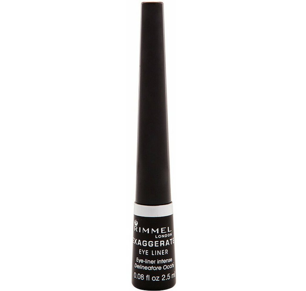 Rimmel Eyeliner Exaggerate Liquid Eyeliner 001 Black von Rimmel