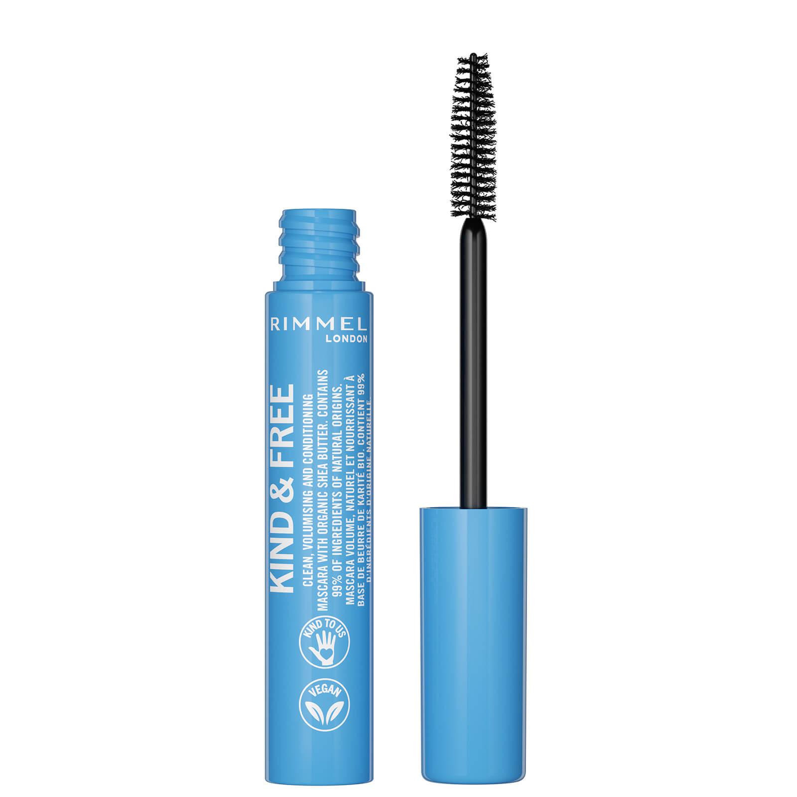 Rimmel Kind and Free Clean Mascara 7ml (Various Shades) - Black von Rimmel