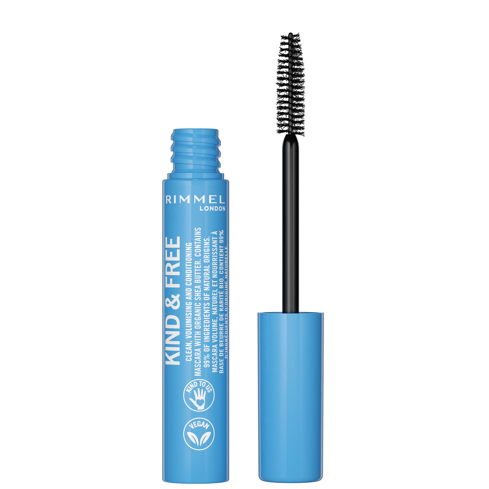 Rimmel Kind and Free Clean Mascara 7ml (Various Shades) - Brown Black von Rimmel