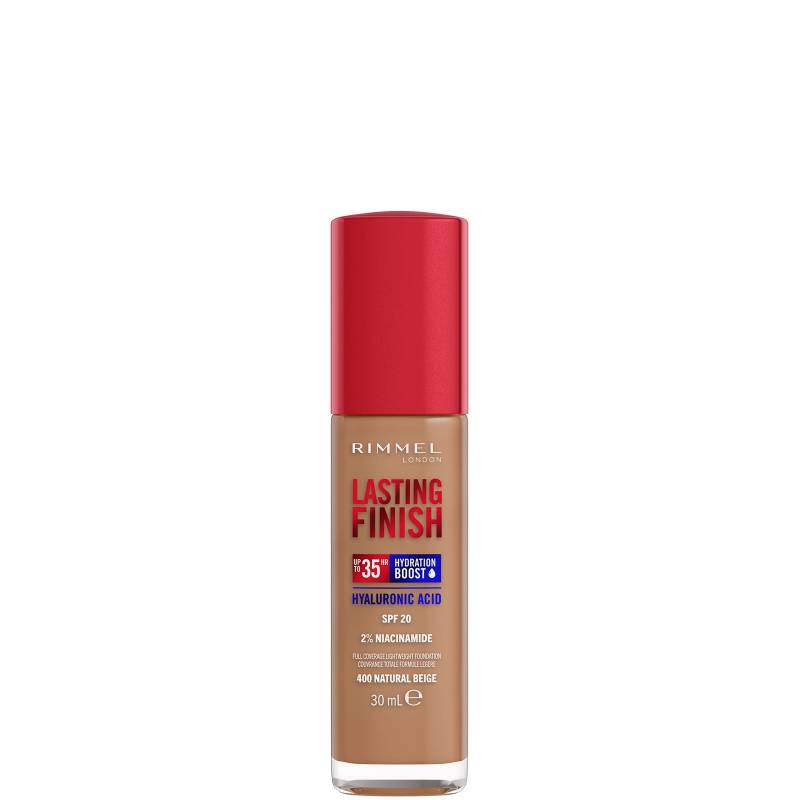 Rimmel Lasting Finish 35Hr Foundation 30 ml (Verschiedene Farbtöne) - 400 Natural Beige von Rimmel