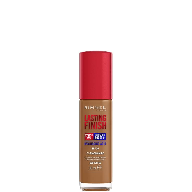 Rimmel Lasting Finish 35Hr Foundation 30 ml (Verschiedene Farbtöne) - 500 Toffee von Rimmel