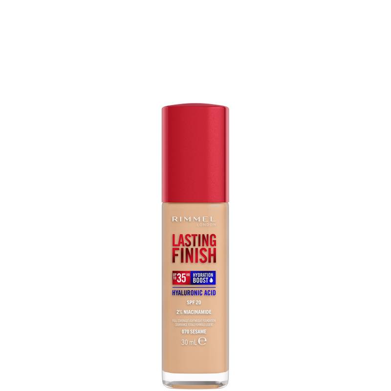 Rimmel Lasting Finish 35Hr Foundation 30 ml (Verschiedene Farbtöne) - 070 Sesame von Rimmel