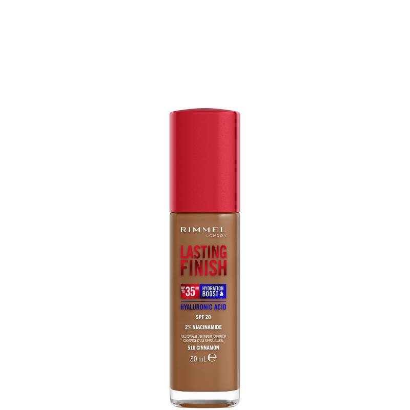 Rimmel Lasting Finish 35Hr Foundation 30 ml (Verschiedene Farbtöne) - 510 Cinnamon von Rimmel