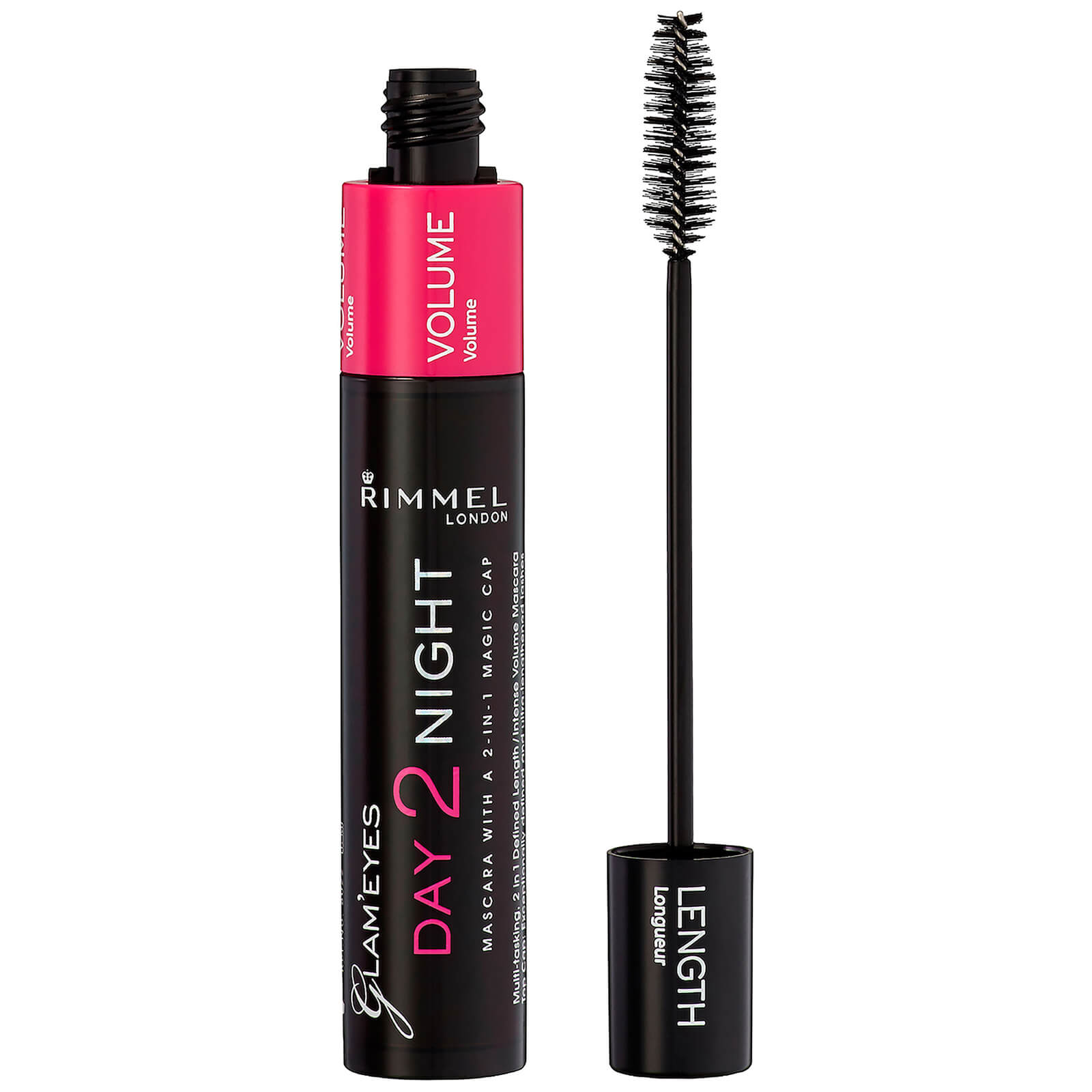 Rimmel London Day 2 Night Mascara – 01 – Black, 9.5ml von Rimmel