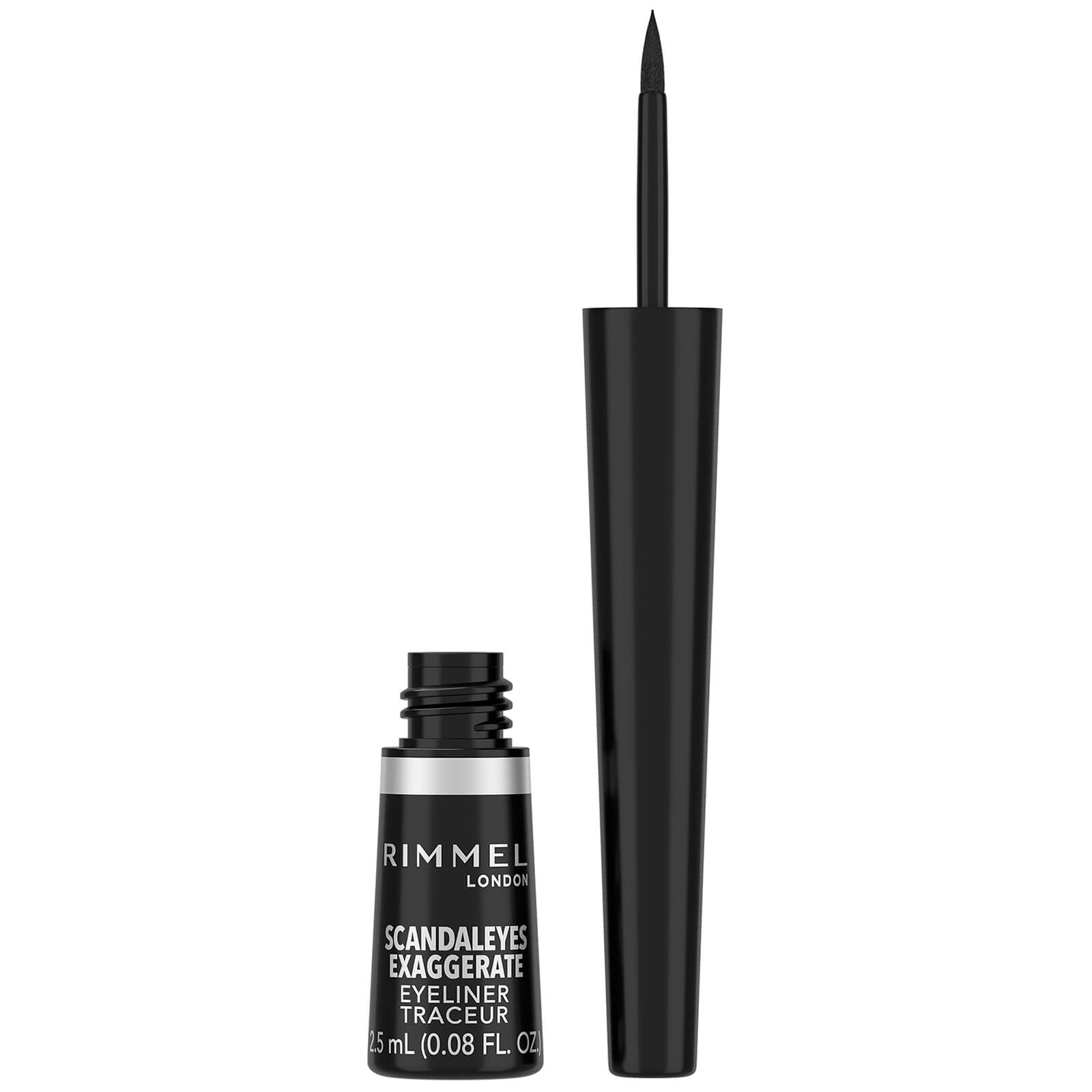 Rimmel London Exaggerate Liquid Eyeliner – 01 – Black, 2.5ml von Rimmel