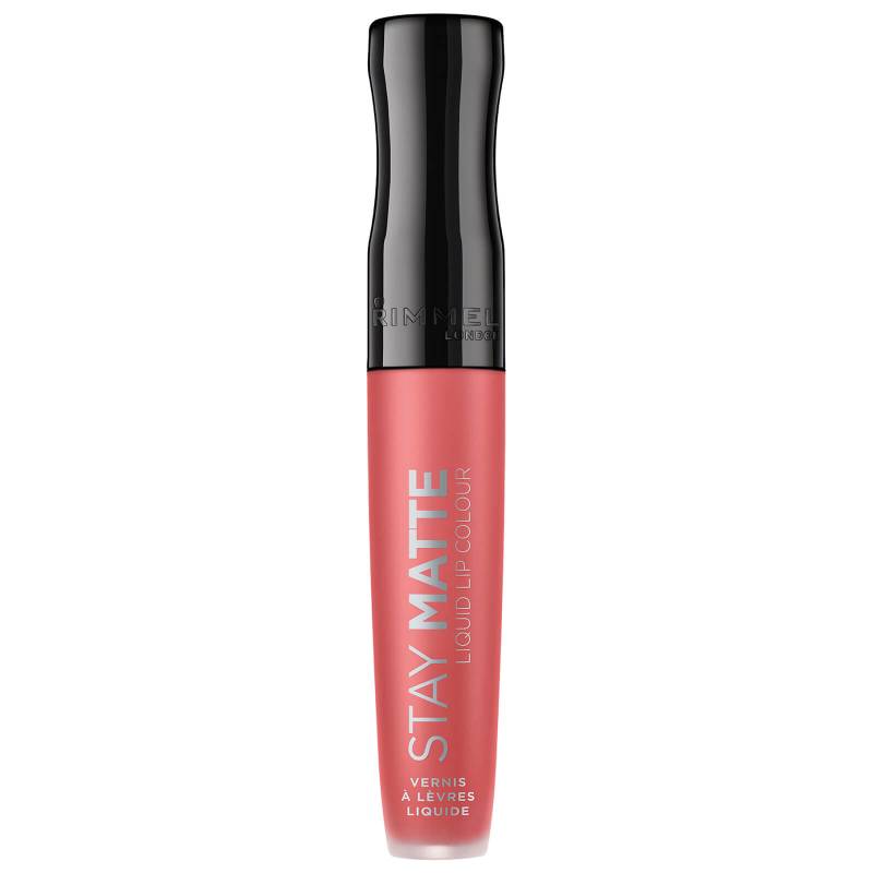 Rimmel Stay Matte Flüssiger Lippenstift 5,5 ml (Verschiedene Farbtöne) - Coral Sass von Rimmel