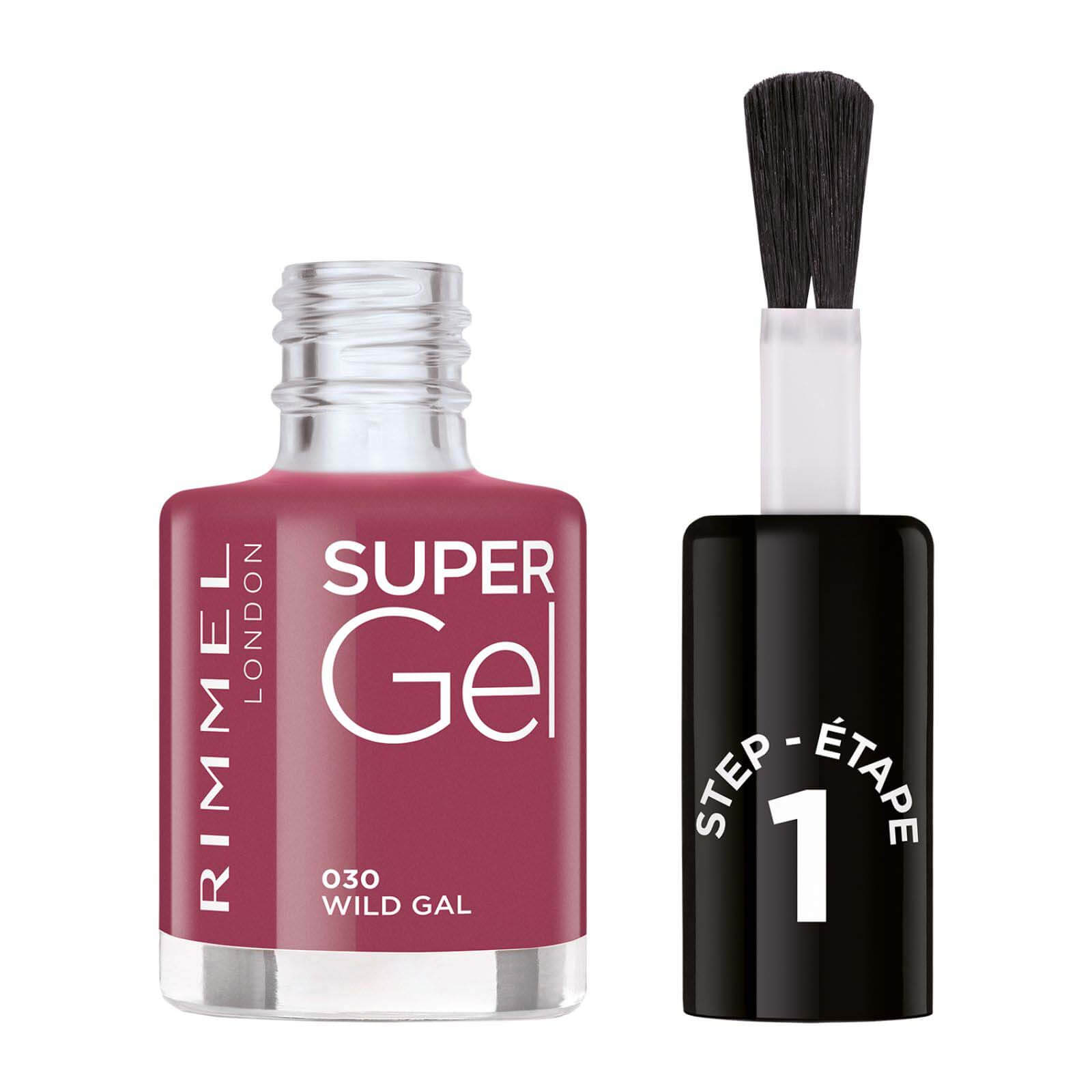 Rimmel Super Gel Nail Polish 12ml (Various Shades) - Wild Gal von Rimmel