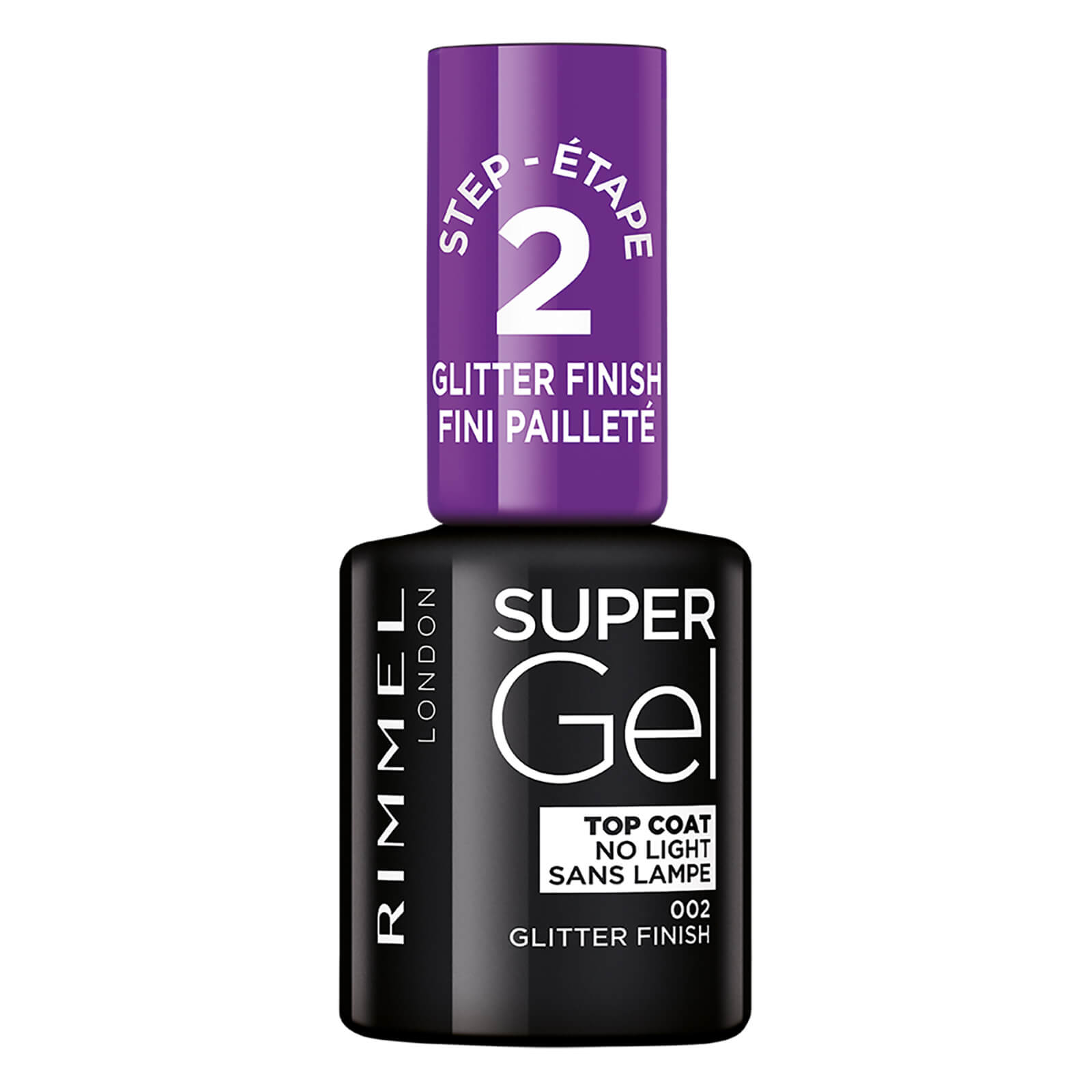 Rimmel Super Gel Top Coat - Glitter Finish von Rimmel