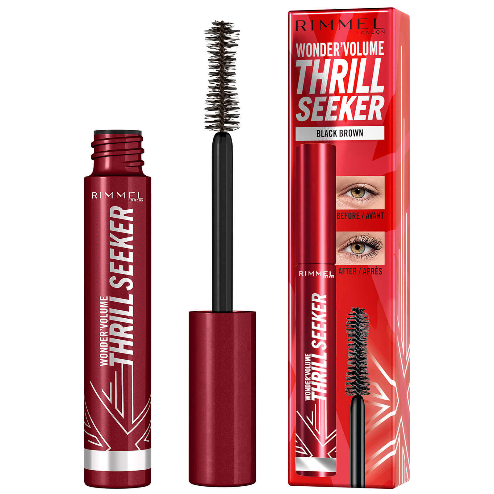 Rimmel Volume Thrill Seeker Mascara - Black Brown 8ml von Rimmel