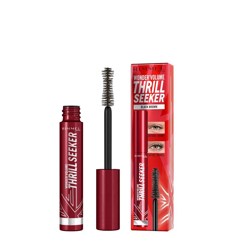 Rimmel Volume Thrill Seeker Mascara (Various Shades) - Black Brown von Rimmel
