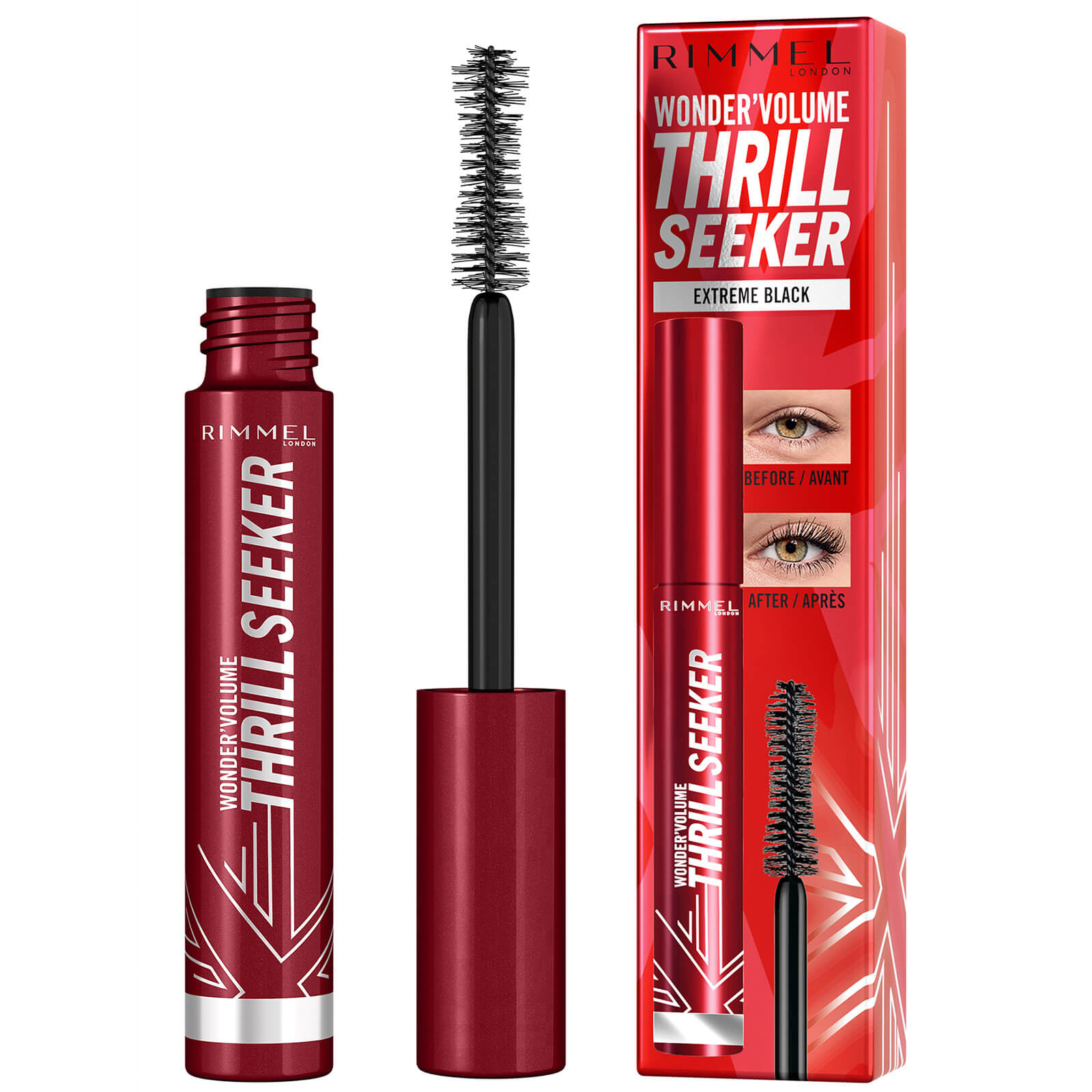 Rimmel Volume Thrill Seeker Mascara - Extreme Black 8ml von Rimmel