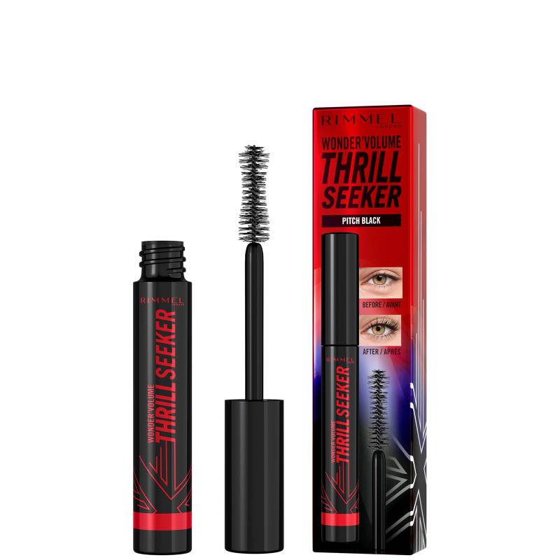 Rimmel Volume Thrill Seeker Mascara (Various Shades) - Pitch Black von Rimmel