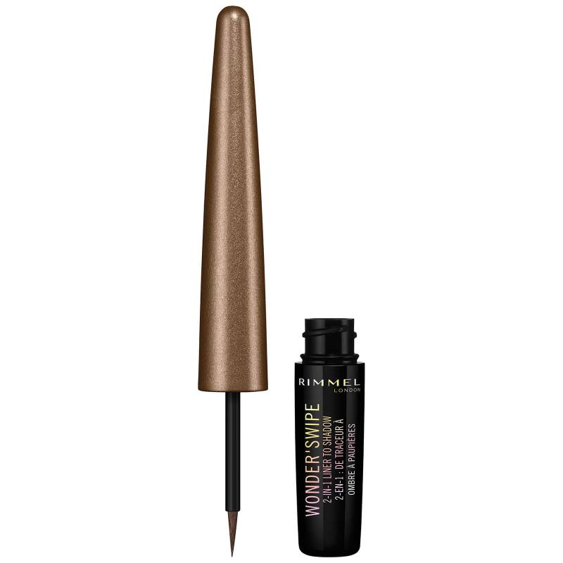 Rimmel Wonder'Swipe 2-in-1 Liner to Shadow 1,7 ml (Verschiedene Farbtöne) - Lock 'n' Loaded von Rimmel