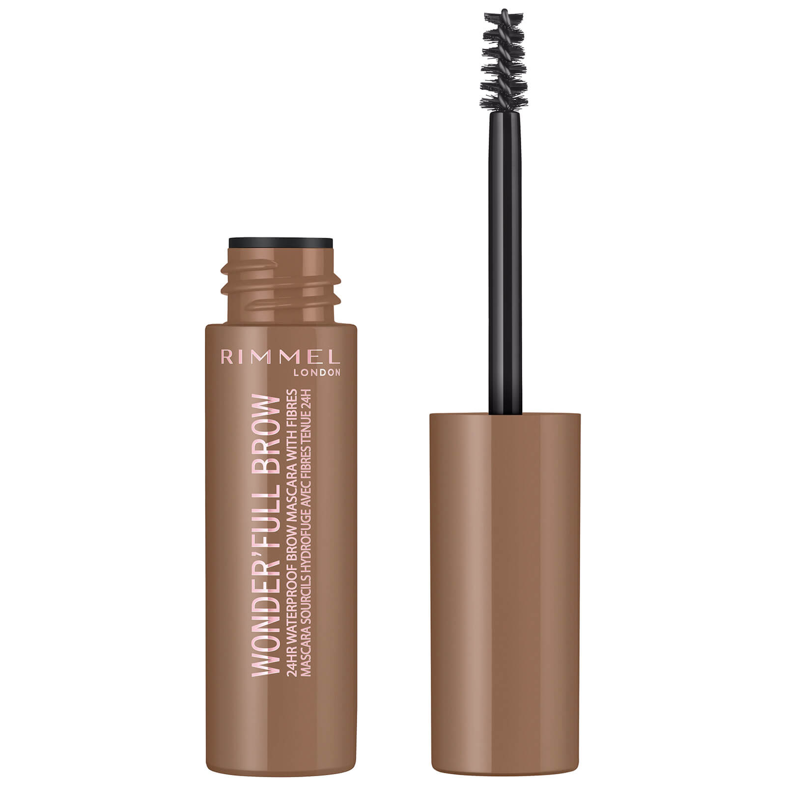 Rimmel Wonder'full 24hr Brow Mascara 4.5ml (Various Shades) - Light von Rimmel