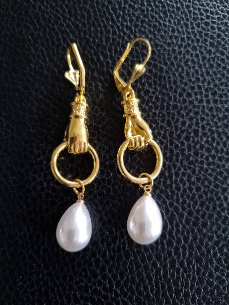 Ohrringe Renaissancestil, Mittelalter, Larp, Schlossfest von RinascimentoCollana