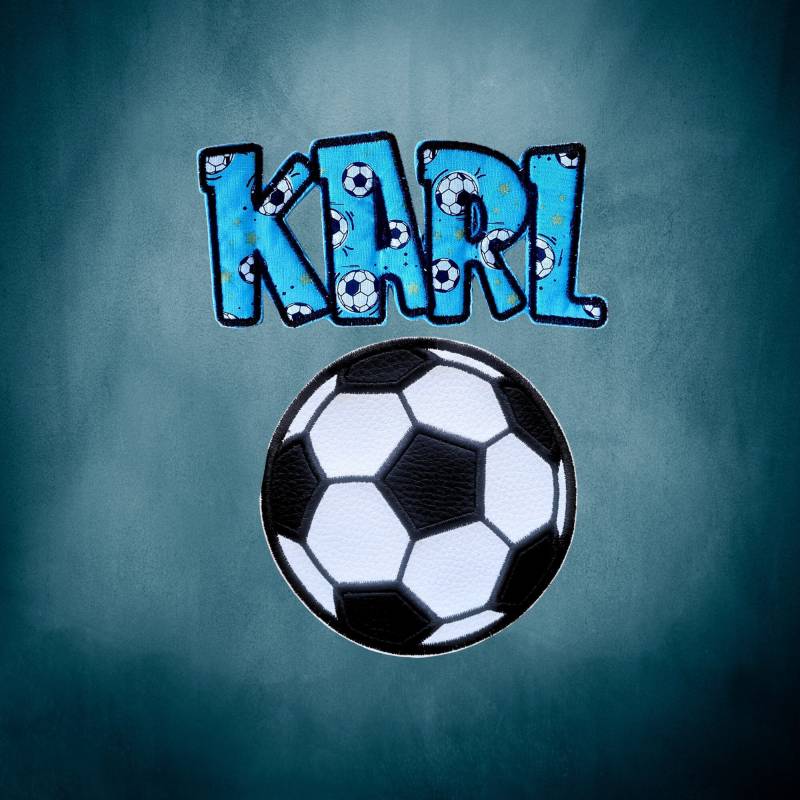 Set Fußball Zubehör Für Schultüte 2 Teiliges -Traditioneller Groß Applikation + Name |Personalisiert Verschiedene Farben Set Fußball Zubehör Für Schultüte 2 Teiliges -Traditioneller Groß Applikation + Name |Personalisiert Verschiedene Farben von RinconPoupee