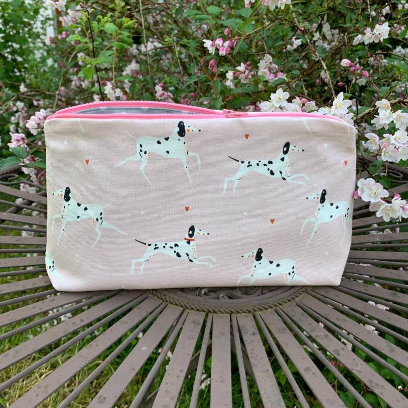 Dalmatiner Waschbeutel Kulturtasche Hund Make-Up Tasche Dalmatiner Waschbeutel Kulturtasche Hund Make-Up Tasche von RinesWelt