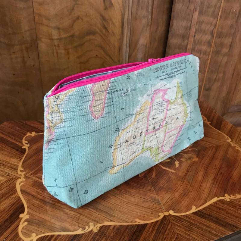 Waschbeutel Landkarte von RinesWelt