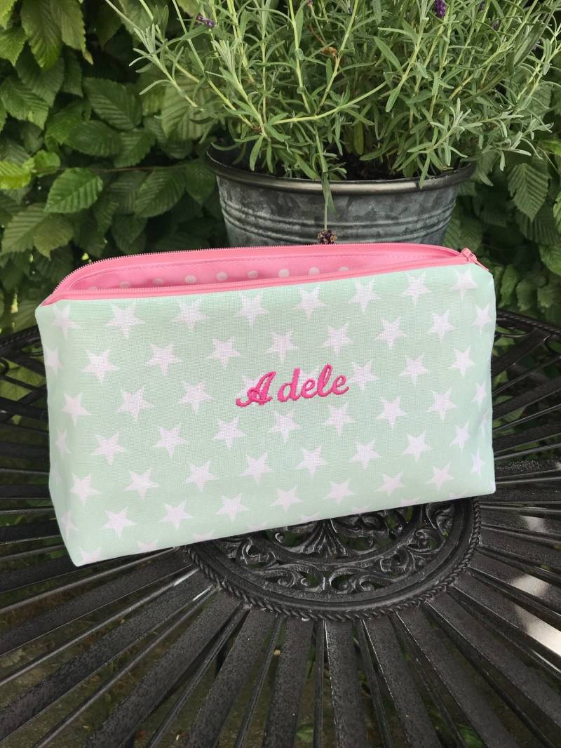 Waschbeutel Sterne von RinesWelt