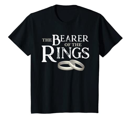 Kinder Ringträger, Geschenk für Hochzeitsringe T-Shirt von Ring Bearer Shirts and Gifts