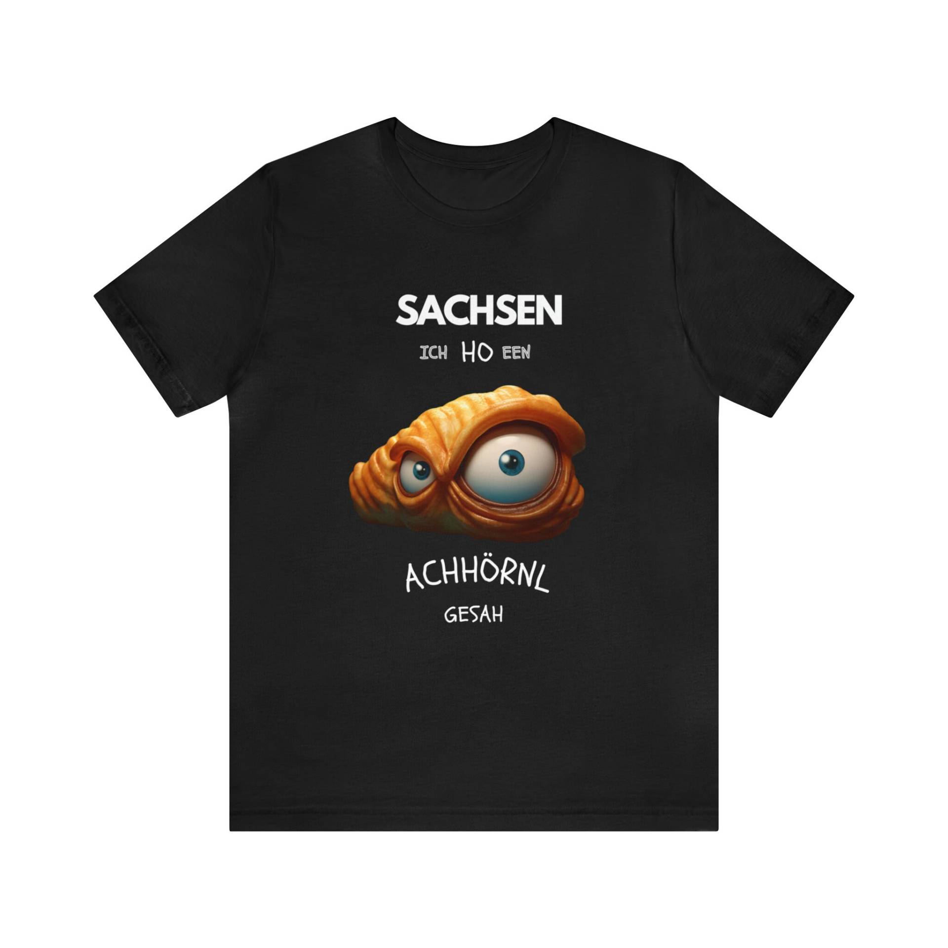 Croissant With Eyes in Saxon Croissant With Eyes in Saxon von RingDingArt