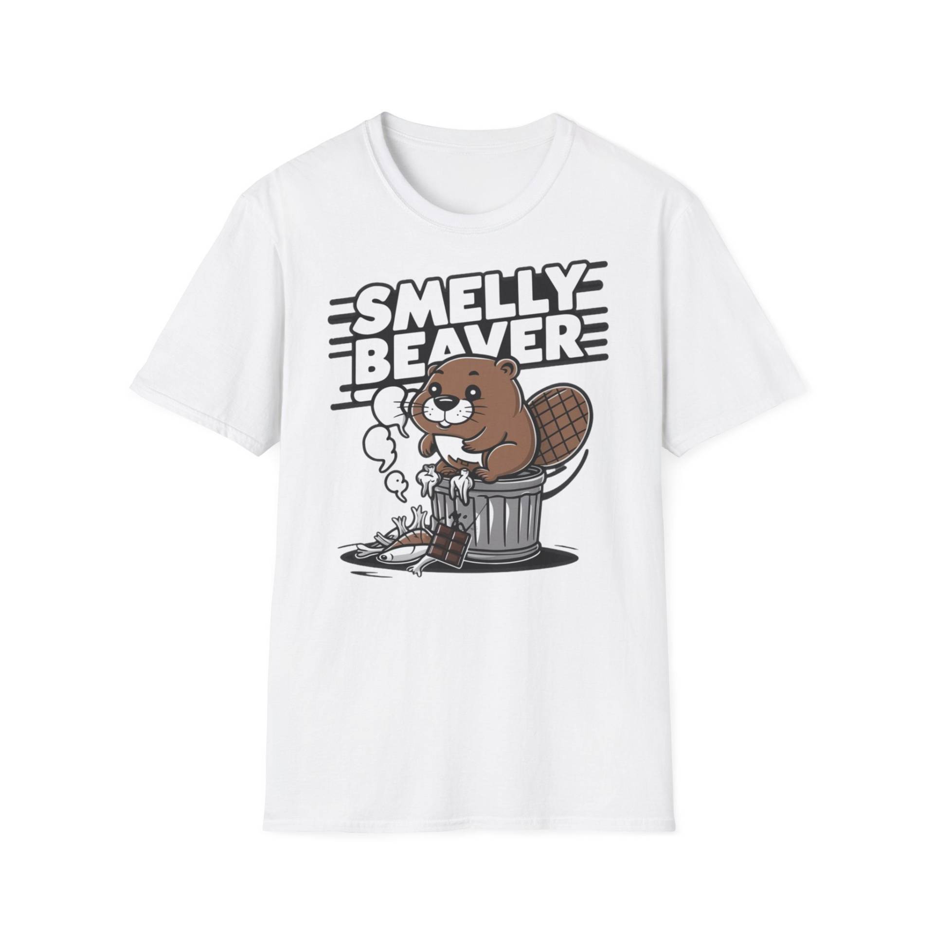Fühl Dich Wohl, Sommergefühl, Gedankenfrei, Smelly Beaver T-Shirt - Unisex Funny Shirt, Adult T-Shirt, Cute Quotes Tees von RingDingArt