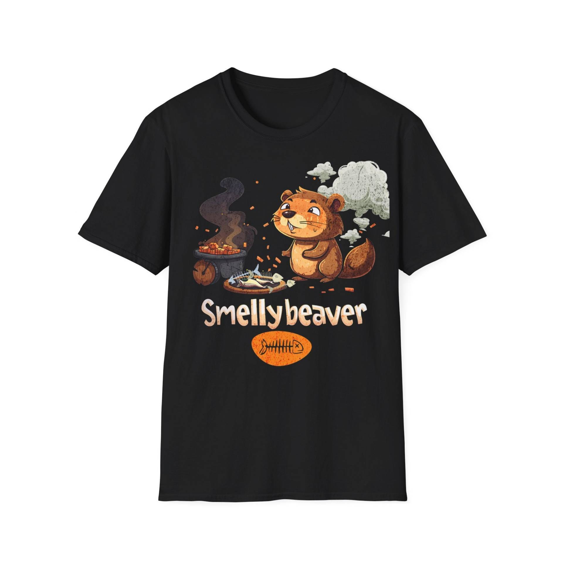 Fühl Dich Wohl, Sommergefühl, Gedankenfrei, Smelly Beaver T-Shirt - Unisex Funny Shirt, Adult T-Shirt, Cute Quotes Tees von RingDingArt