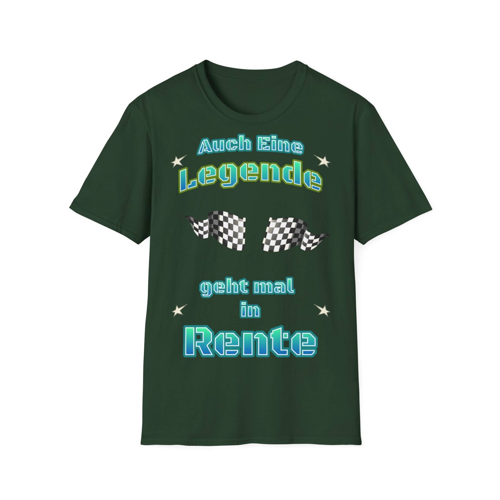 The Unisex Soft-style T-Shirt - Durch Arbeit Verdient Legenden Gehen in Rente The Unisex Soft-style T-Shirt - Durch Arbeit Verdient Legenden Gehen in Rente von RingDingArt