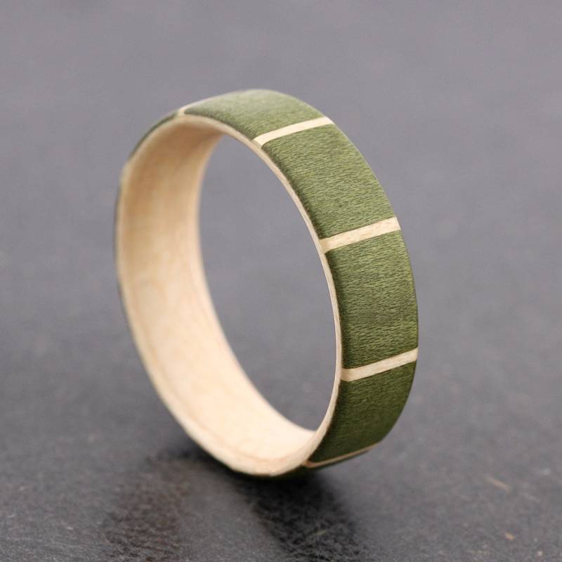 Ring Aus Naturholz - Grün Freundschaftsring Ein Besonderes Geschenk Zu Jedem Anlass Für Dein Perfektes Outfit Ring Aus Naturholz - Grün Freundschaftsring Ein Besonderes Geschenk Zu Jedem Anlass Für Dein Perfektes Outfit von Ringelholz