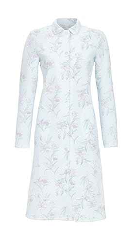 Morgenmantel mit Durchgehender Knopfleiste Farbe Morning Mist, Größe 40 von Ringella